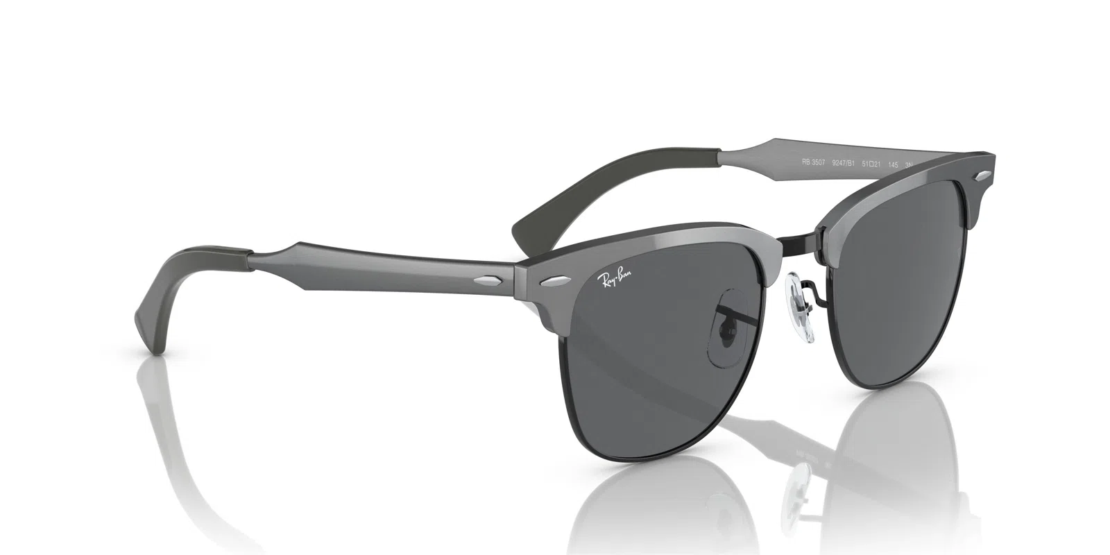 Ray-Ban Clubmaster Aluminum 3507 Sunglasses - view 20